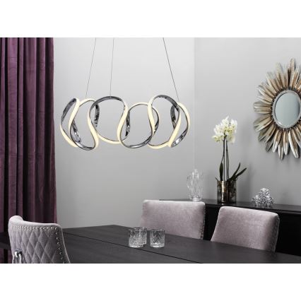 Cottex - Lampa wisząca LED na lince WAVE LED/40W/230V