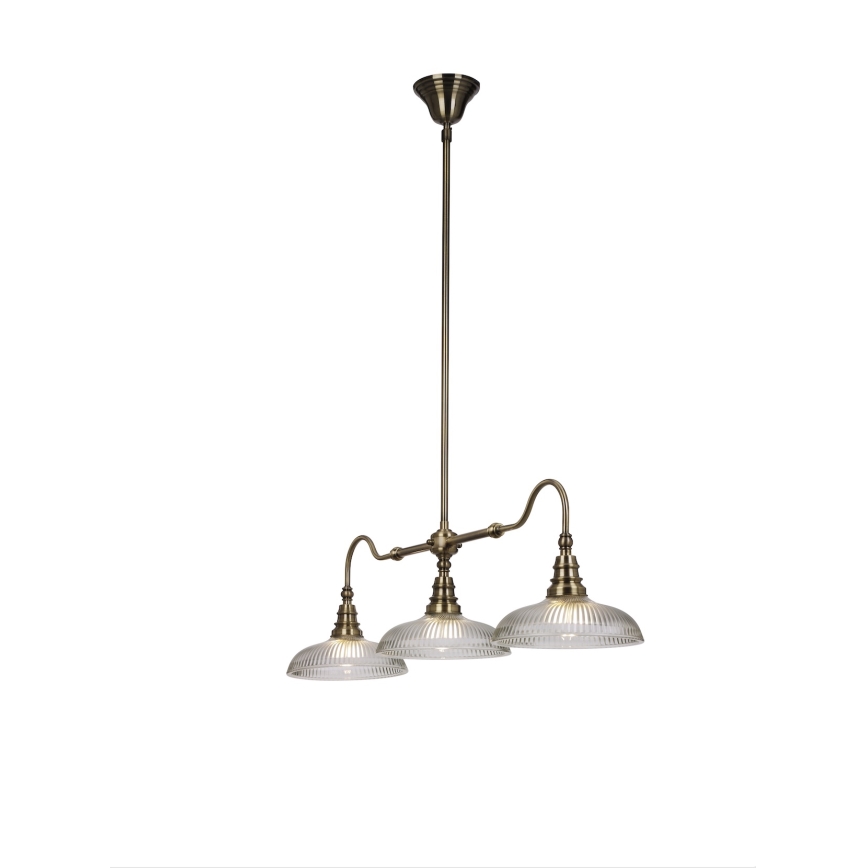 Cottex - Żyrandol na pręcie SNOOKER 3xE27/60W/230V