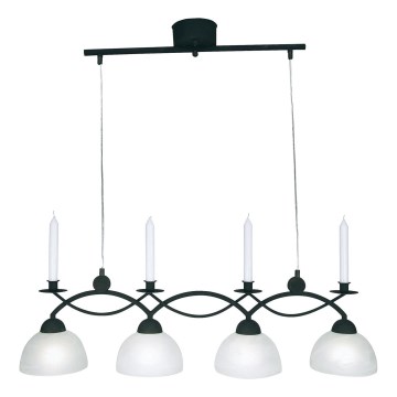 Cottex - Żyrandol na lince FLORENS 4xE14/40W/230V