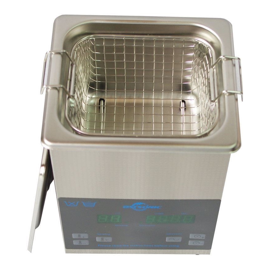 Cyfrowa myjka ultradźwiękowa z ogrzewaniem160W/230V 2 l