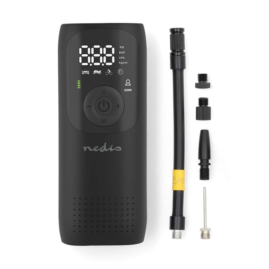 Cyfrowa przenośna sprężarka 4000 mAh 5V