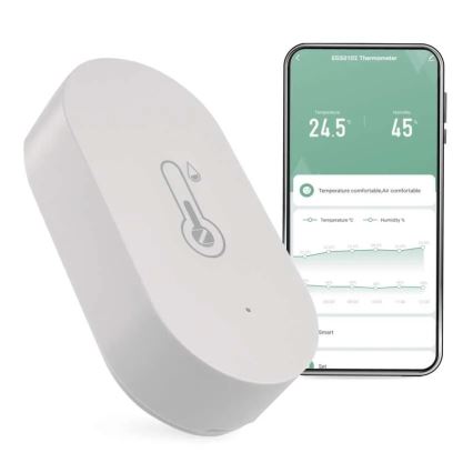 Cyfrowy bezprzewodowy termometr GoSmart 1×CR2032