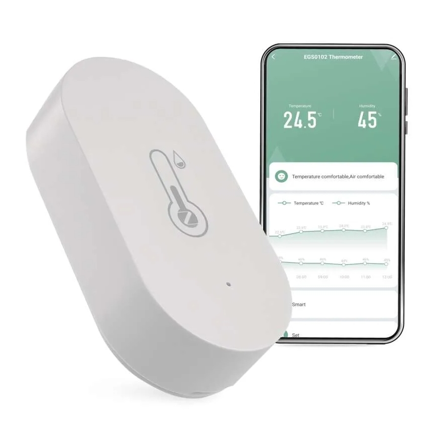 Cyfrowy bezprzewodowy termometr GoSmart 1×CR2032