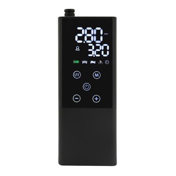 Cyfrowy kompresor kieszonkowy 4000 mAh 5V czarny