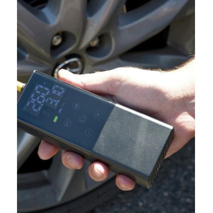 Cyfrowy kompresor kieszonkowy 4000 mAh 5V czarny