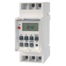 Cyfrowy przełącznik zegarowy na szynę DIN 3680W/230V