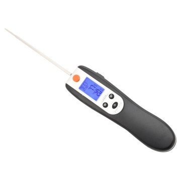 Cyfrowy składany termometr do mięsa 0-300°C zasilany 2xAAA