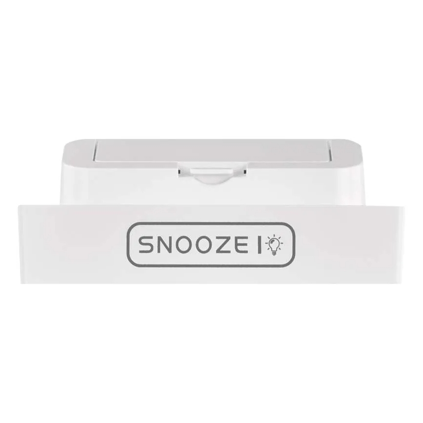 Cyfrowy termometr z higrometrem 1xAA biały