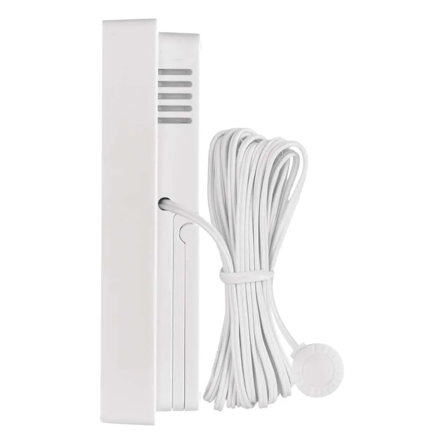 Cyfrowy termometr z higrometrem 2xAAA biały