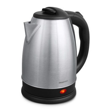 Czajnik 1,8 l 1500W/230V matowy chrom/czarny