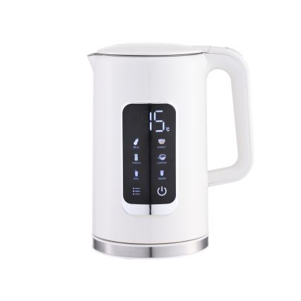 Czajnik z wyświetlaczem LCD 1,7 l 2200W/230V biały + kubek podróżny 450 ml