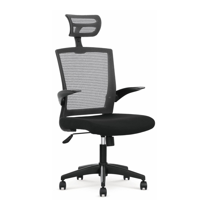 Czarne krzesło biurowe ELVO