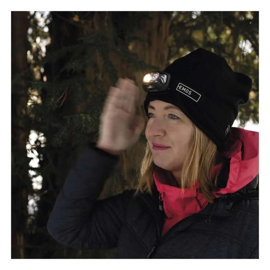 Czołówka ładowalna LED/USB 1200 mAh