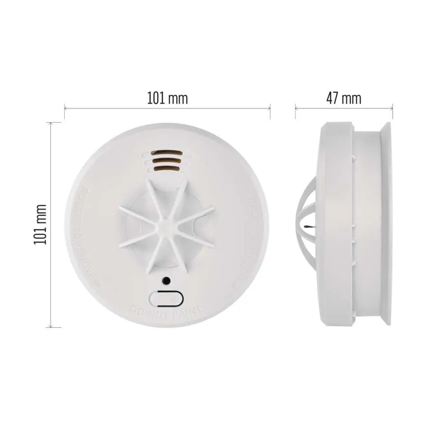 Czujka pożarowa 1x9V