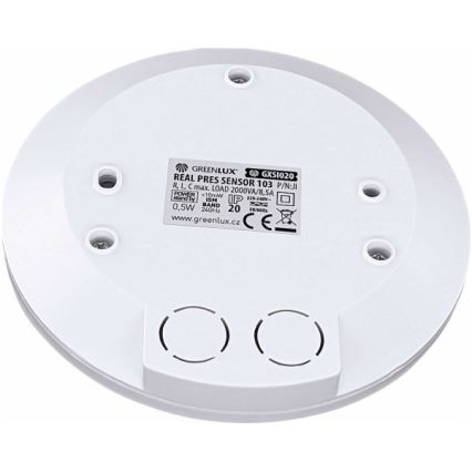 Czujnik obecności PRES SENSOR 2000W biały