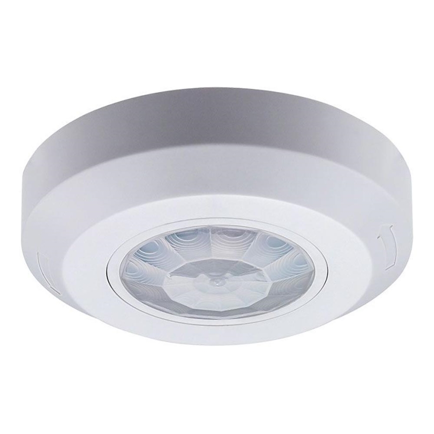 Czujnik ruchu na podczerwień 360° 200W/230V biały