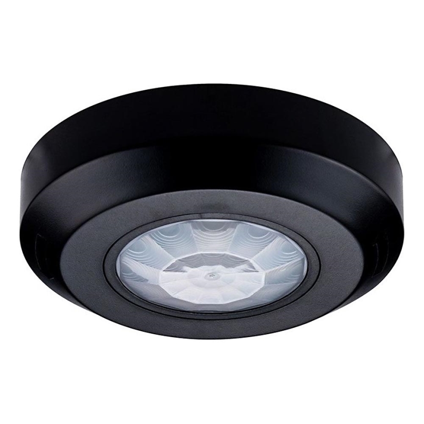 Czujnik ruchu na podczerwień 360° 200W/230V czarne