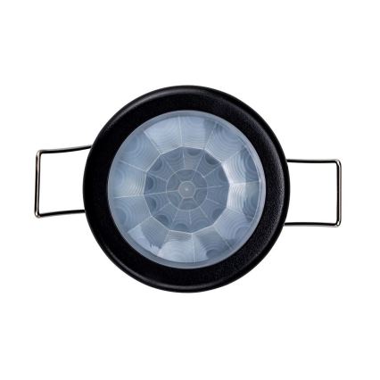 Czujnik ruchu na sufit PIR 360° 400W/230V czarny