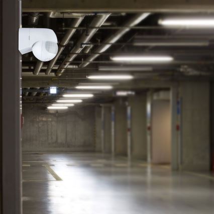 Czujnik ruchu PIR 180° 800W/230V IP44 biały