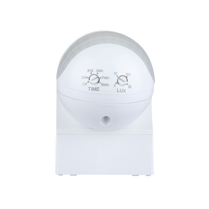 Czujnik ruchu PIR 180° 800W/230V IP44 biały