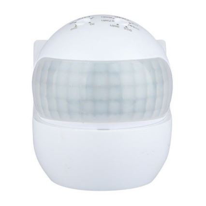Czujnik ruchu PIR 180° 800W/230V IP44 biały