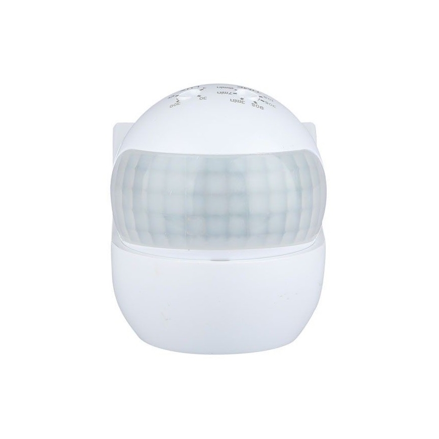 Czujnik ruchu PIR 180° 800W/230V IP44 biały