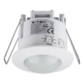Czujnik ruchu wpuszczany PIR 360° 300W/230V biały