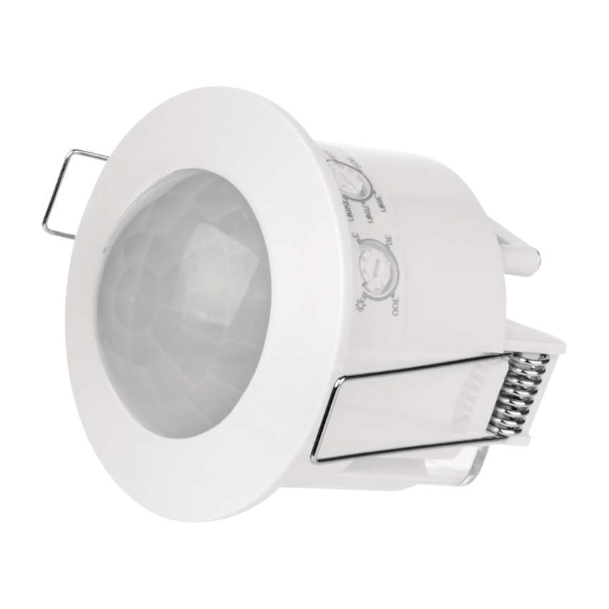 Czujnik ruchu wpuszczany PIR B 360° 1200W/230V biały