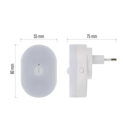 Czujnik ruchu z lampką nocną GoSmart Wi-Fi