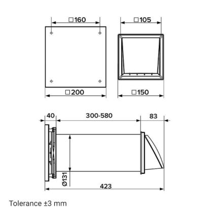 Dalap 24ZH01 - Rekuperator pokojowy HERO 9,4W/230V