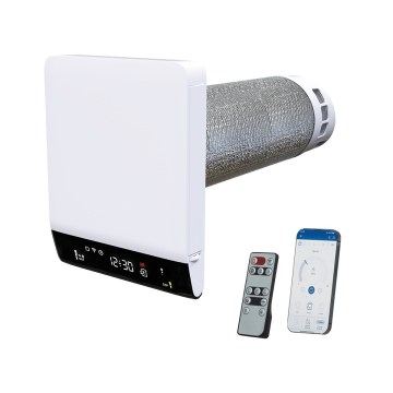 Dalap 25BP160 - Rekuperator pokojowy BRISE 160 PROFI 22W/230V Wi-Fi + zdalne sterowanie