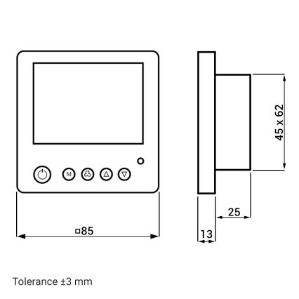 Dalap 55561 - ZESTAW 2x Pokojowy rekuperator ZEPHIR SIMPLE DOUBLE 7,61W/230V