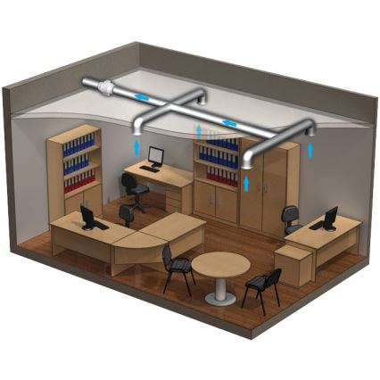 Dalap 8199 - Wentylator osiowy AP PROFI 100 25W/230V