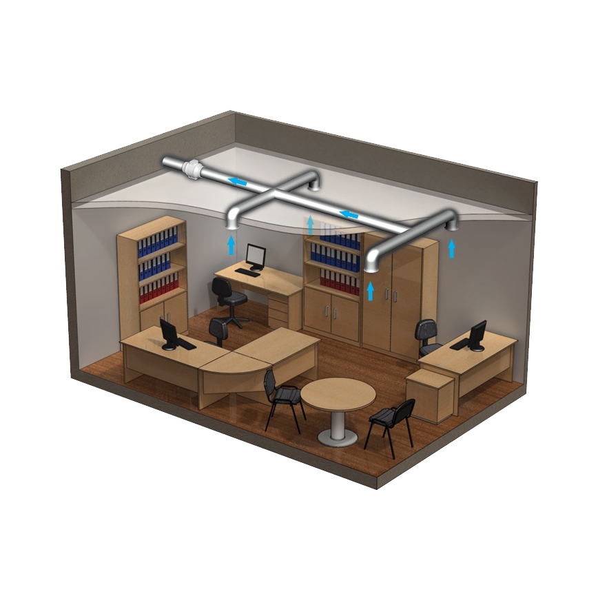 Dalap 8199 - Wentylator osiowy AP PROFI 100 25W/230V