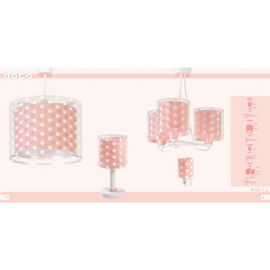 Dalber 41005S - LED Lampka do gniazda DOTS 1xE14/0,3W/230V