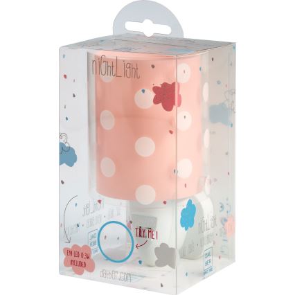 Dalber 41005S - LED Lampka do gniazda DOTS 1xE14/0,5W/230V