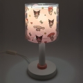 Dalber 41251 - LED lampka dziecięca HELLO KITTY&FRIENDS 1xG4/4W/230V różowa