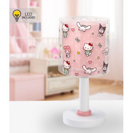 Dalber 41251 - LED lampka dziecięca HELLO KITTY&FRIENDS 1xG4/4W/230V różowa