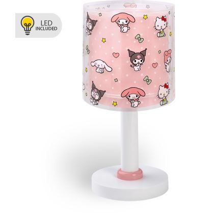 Dalber 41251 - LED lampka dziecięca HELLO KITTY&FRIENDS 1xG4/4W/230V różowa