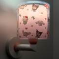 Dalber 41259 - Dziecięca lampa ścienna HELLO KITTY&FRIENDS 1xE27/15W/230V różowa