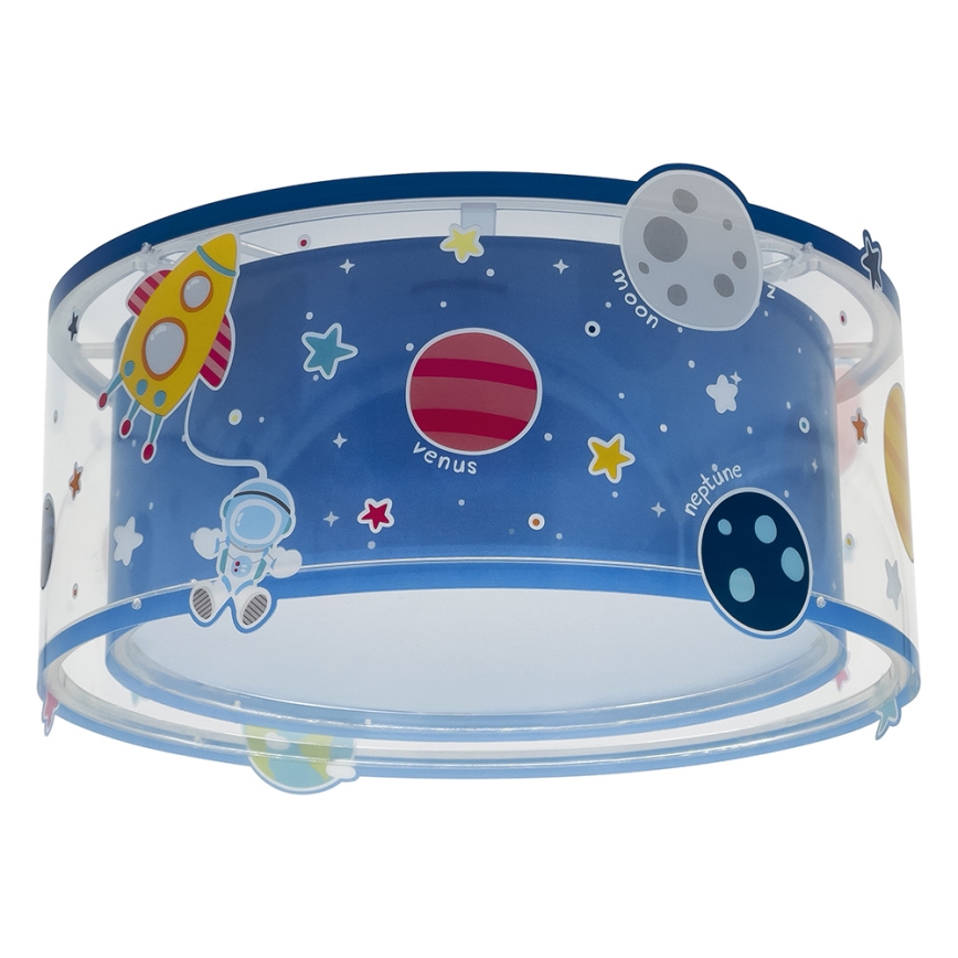Dalber 41346 - Plafon dziecięcy PLANETS 2xE27/60W/230V