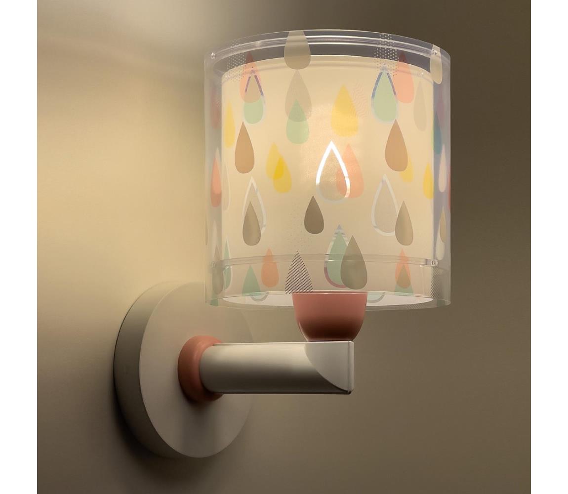 Dalber 41439 - Kinkiet dziecięcy COLOR RAIN 1xE27/60W/230V