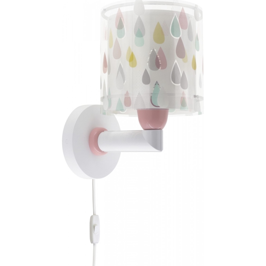 Dalber 41439 - Kinkiet dziecięcy COLOR RAIN 1xE27/60W/230V