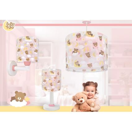 Dalber 41571S - Lampka dziecięca LED BABY TEDDY 1xG4/4W/230V różowa
