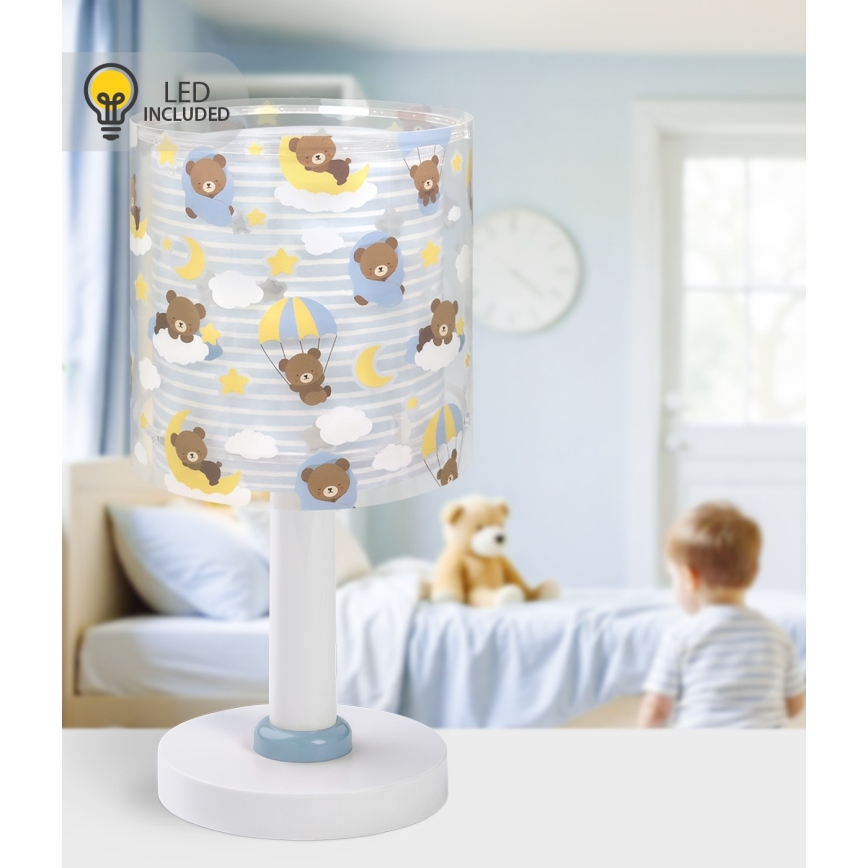 Dalber 41571T - LED Lampka dziecięca BABY TEDDY 1xG4/4W/230V niebieska
