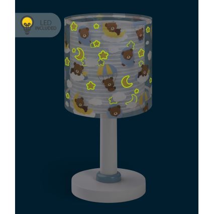Dalber 41571T - LED Lampka dziecięca BABY TEDDY 1xG4/4W/230V niebieska