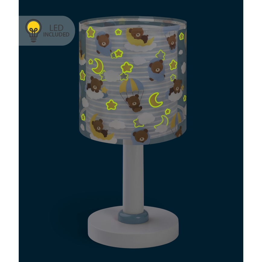 Dalber 41571T - LED Lampka dziecięca BABY TEDDY 1xG4/4W/230V niebieska