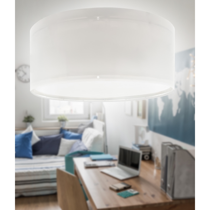 Dalber 42006E - Plafon dziecięcy COLOR LIGHT 2xE27/15W/230V biały