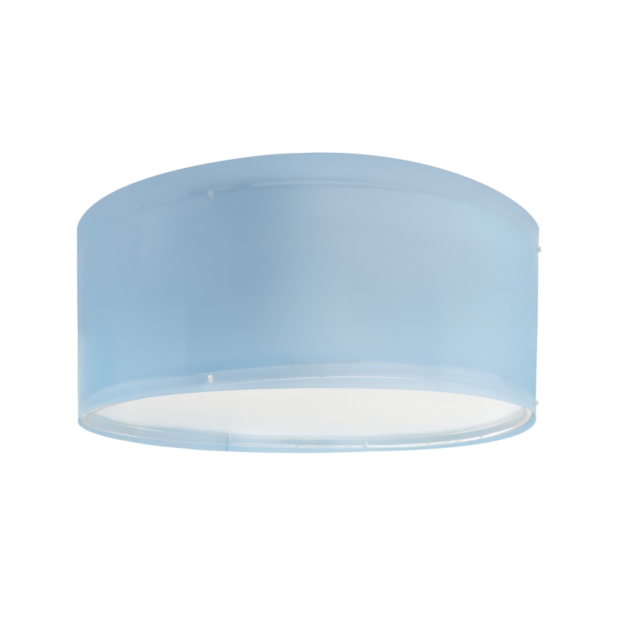 Dalber 42006T - Plafon dziecięcy COLOR LIGHT 2xE27/15W/230V niebieski