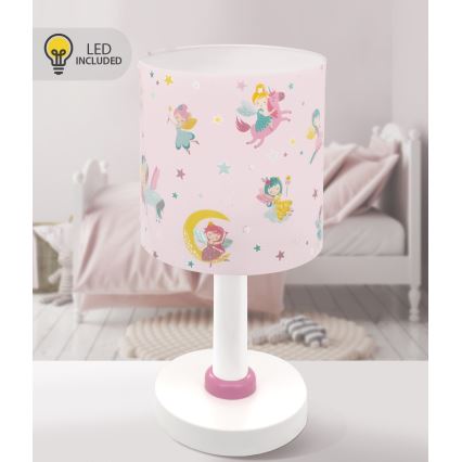 Dalber 42491N - Lampka dziecięca LED FAIRY DREAMS 1xG4/4W/230V różowa